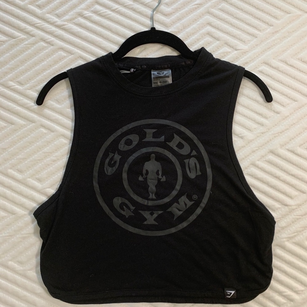 Gymshark X Golds Gym collab crop